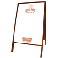 Solid Wood A-frame Sidewalk Sign